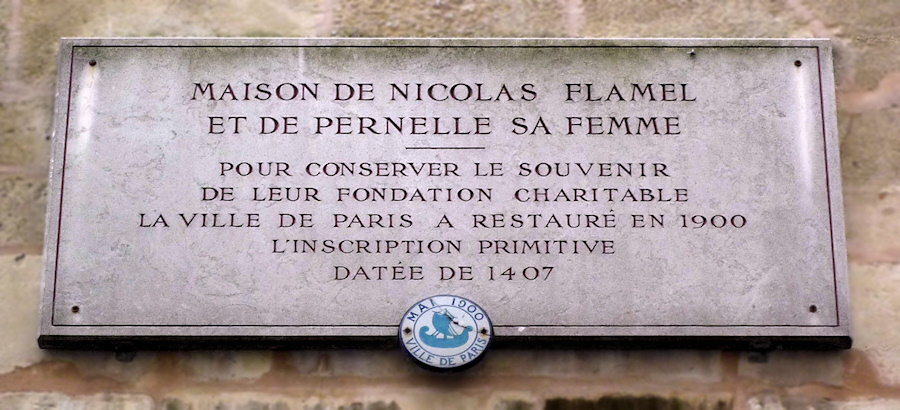 Nicolas Flamels Hus i Paris.