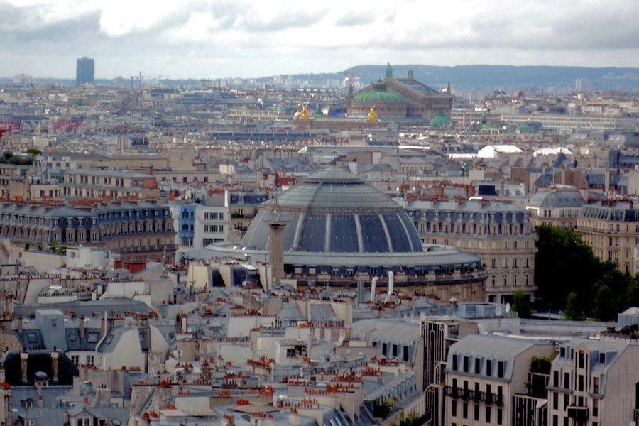 Udsigten fra Tour Saint-Jacques.