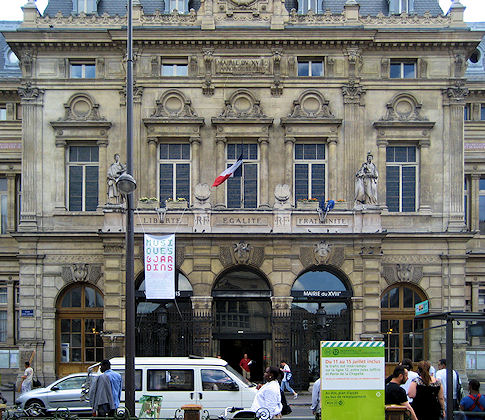 Mairie du XVIII - Rdhuset p Place Jules Joffrin i 18. arrondissement