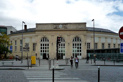 Stationsbygningen p Denfert-Rochereau